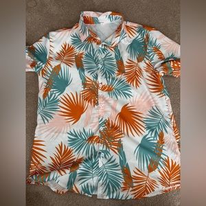 Men’s Tropical Button Down Shirt
